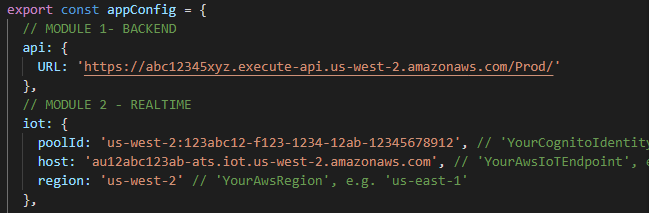 Module 2 - Front end config
