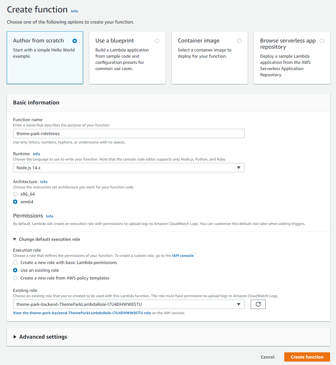 Module 2 - Create Function