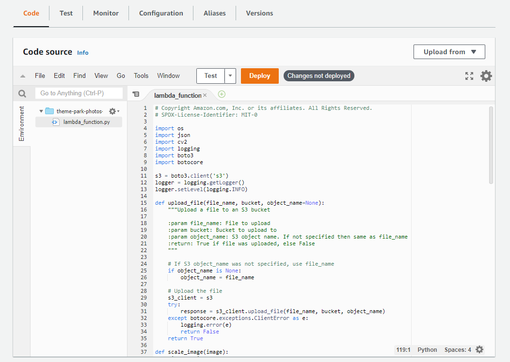 Module 3 - Paste code